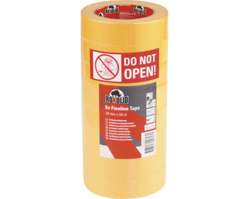 Roxolid Fineline Tape, acht Rollen, 30 mm x 50 m