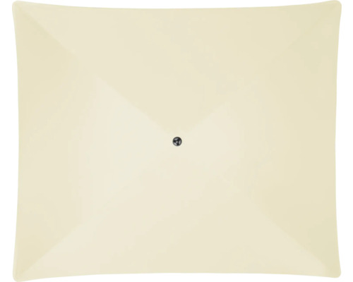 Quadratischer Sonnenschirm von oben