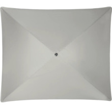 Quadratischer Sonnenschirm von oben