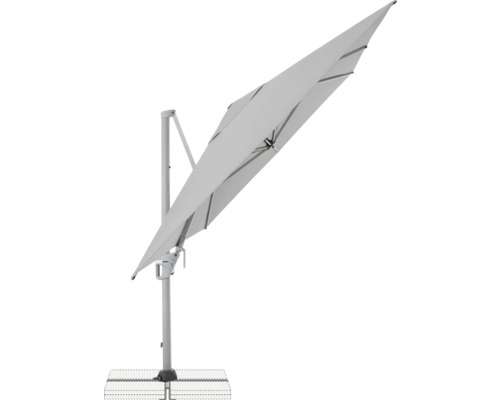 Freiarm-Sonnenschirm mit Schirmständer