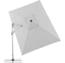 Quadratischer Ampelschirm mit Standfuß