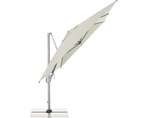 Freiarm-Sonnenschirm mit Ständer