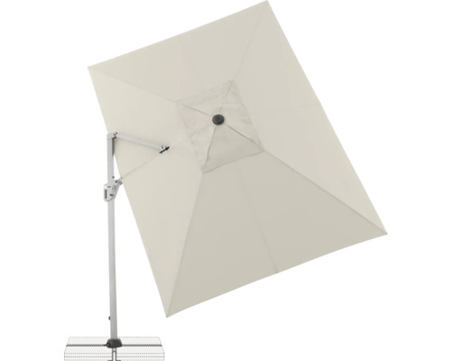 Rechteckiger Ampelschirm mit Ständer