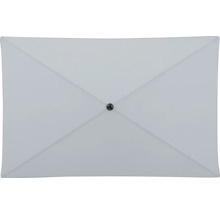 Rechteckiger Sonnenschirm von oben