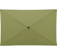 Rechteckiger Sonnenschirm von oben