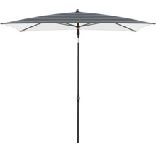 Rechteckiger Sonnenschirm mit Streifenmuster