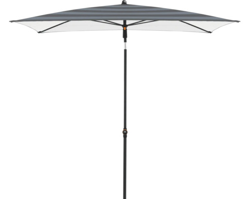 Rechteckiger Sonnenschirm mit Streifenmuster