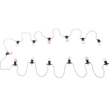 Lichterkette mit bunten Glühbirnen