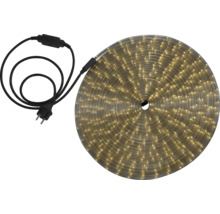LED Lichtschlauch aufgerollt mit Stromkabel