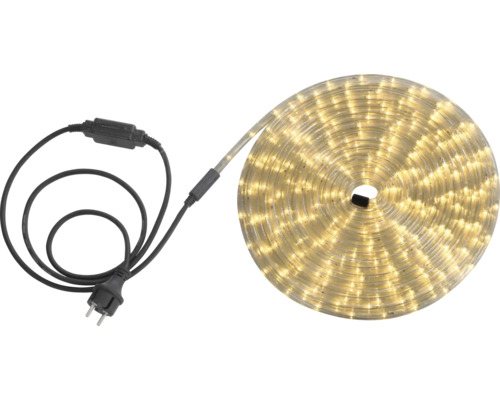 LED Lichtschlauch aufgerollt mit Stecker
