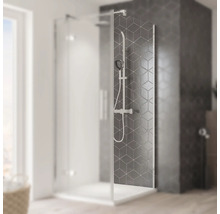 Duschkabine mit Duscharmatur im Badezimmer