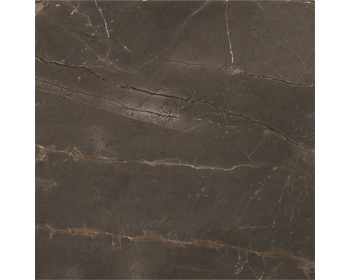 Dunkelgraue Bodenfliese mit Marmorstruktur