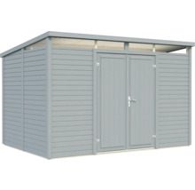 Gartenschrank aus Holz mit Doppeltür