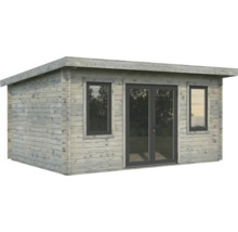 Gartenhaus aus Holz mit Fenster und Doppeltür