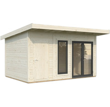 Gartenhaus aus Holz mit Tür und Fenster