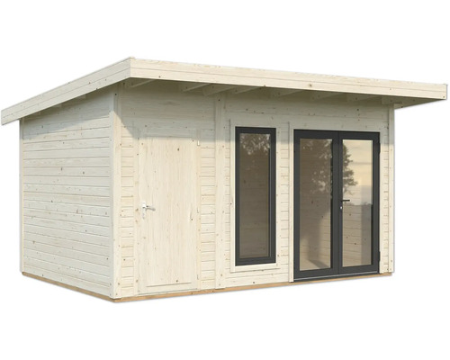 Gartenhaus aus Holz mit Tür und Fenster