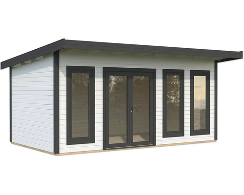 Gartenhaus mit Doppeltür und Fenstern