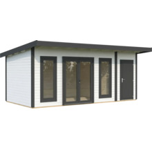 Gartenhaus mit Fenster und Tür