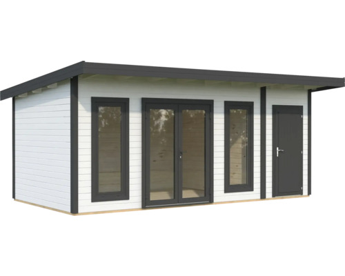 Gartenhaus mit Fenster und Tür