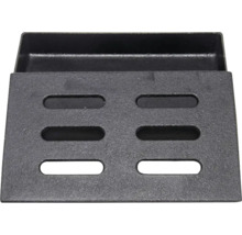 Gusseisernes Aschefach mit Schlitzen