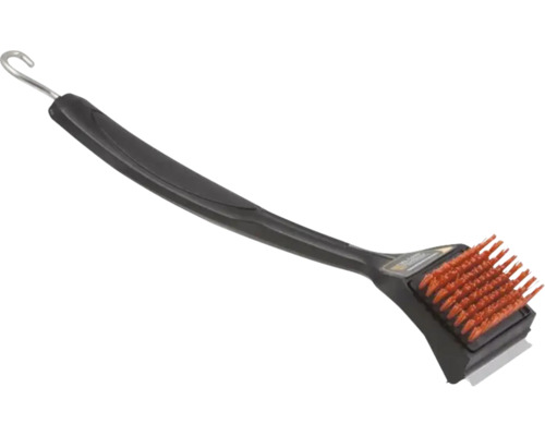 Grillbürste mit Schaber und Aufhängevorrichtung