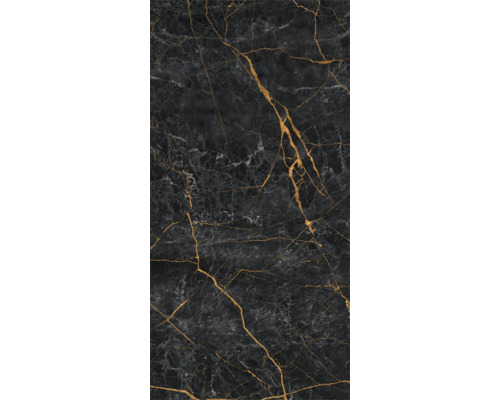 Fliese mit Marmorstruktur und goldenen Adern