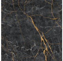 Fliese mit Marmoroptik und goldenen Adern