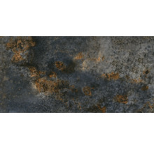 Dunkle Bodenfliese mit Rostoptik