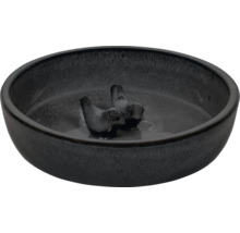 Dekoschale mit zwei Vogel-Figuren