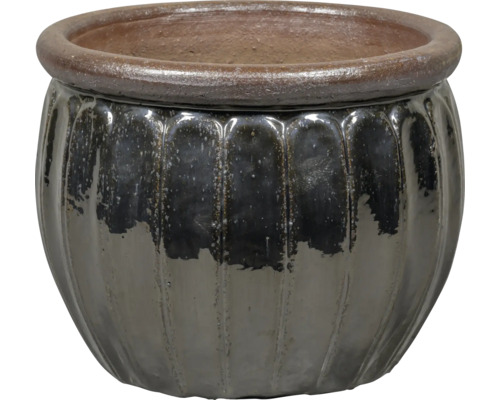 Runder Pflanztopf aus Keramik
