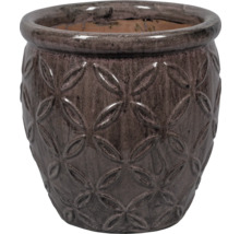 Blumentopf mit Muster