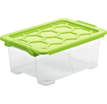 Aufbewahrungsbox mit grünem Deckel
