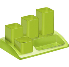 Schreibtischbutler aus Kunststoff mit vier Fächern