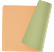 Wendeunterlage in Orange und Grün