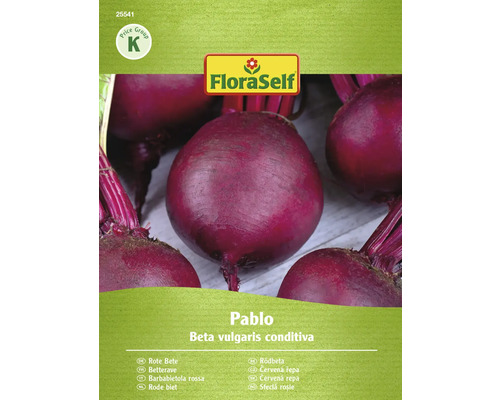 FloraSelf Rote Bete Samen Pablo