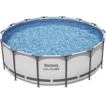 Bestway Steel Pro Max Pool mit Wasserfüllung