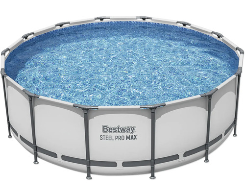 Bestway Steel Pro Max Pool mit Wasserfüllung
