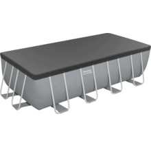 Rechteckiger Bestway Steel Pro Max Frame Pool mit Abdeckung