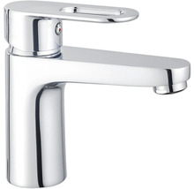 Verchromter Waschtischmischer zur Verwendung im Badezimmer