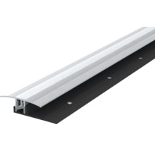 Aluminium Übergangsprofil mit schwarzer Dichtung für Bodenbeläge