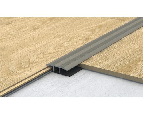 Bodenschiene zwischen zwei Holzböden