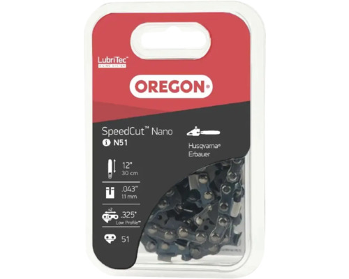 Sägekette Oregon 325LP 043 80TXL N51 Oregon SpeedCut Nano Sägekette, 30 cm
