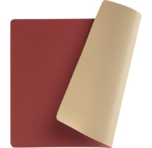 Kunstlederimitat mit abgerundeten Ecken