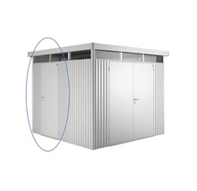 Metall Gerätehaus mit Einzeltür