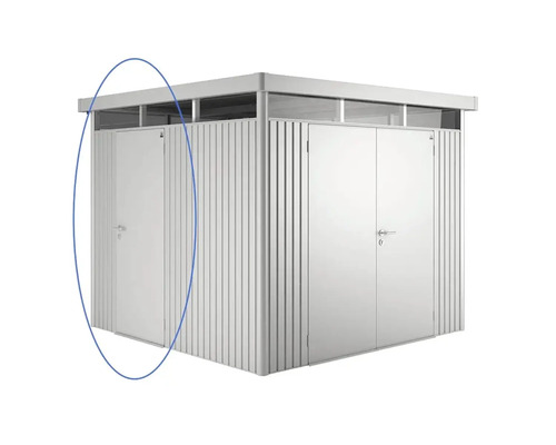 Metall Gerätehaus mit Einzeltür