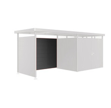 Gerätehaus mit Seitenwand