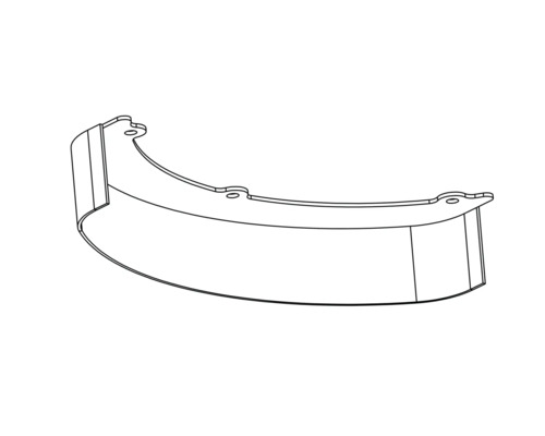 Abbildung eines Schutzbleches