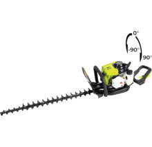 Heckenschere mit verstellbarem Griff und Schnittwinkelanzeige