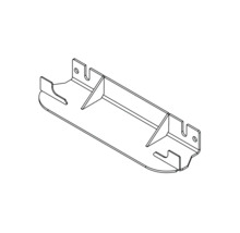 Metallhalterung mit Befestigungslöchern