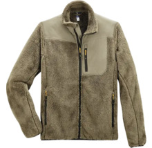 Fleecejacke mit Reißverschluss und Taschen